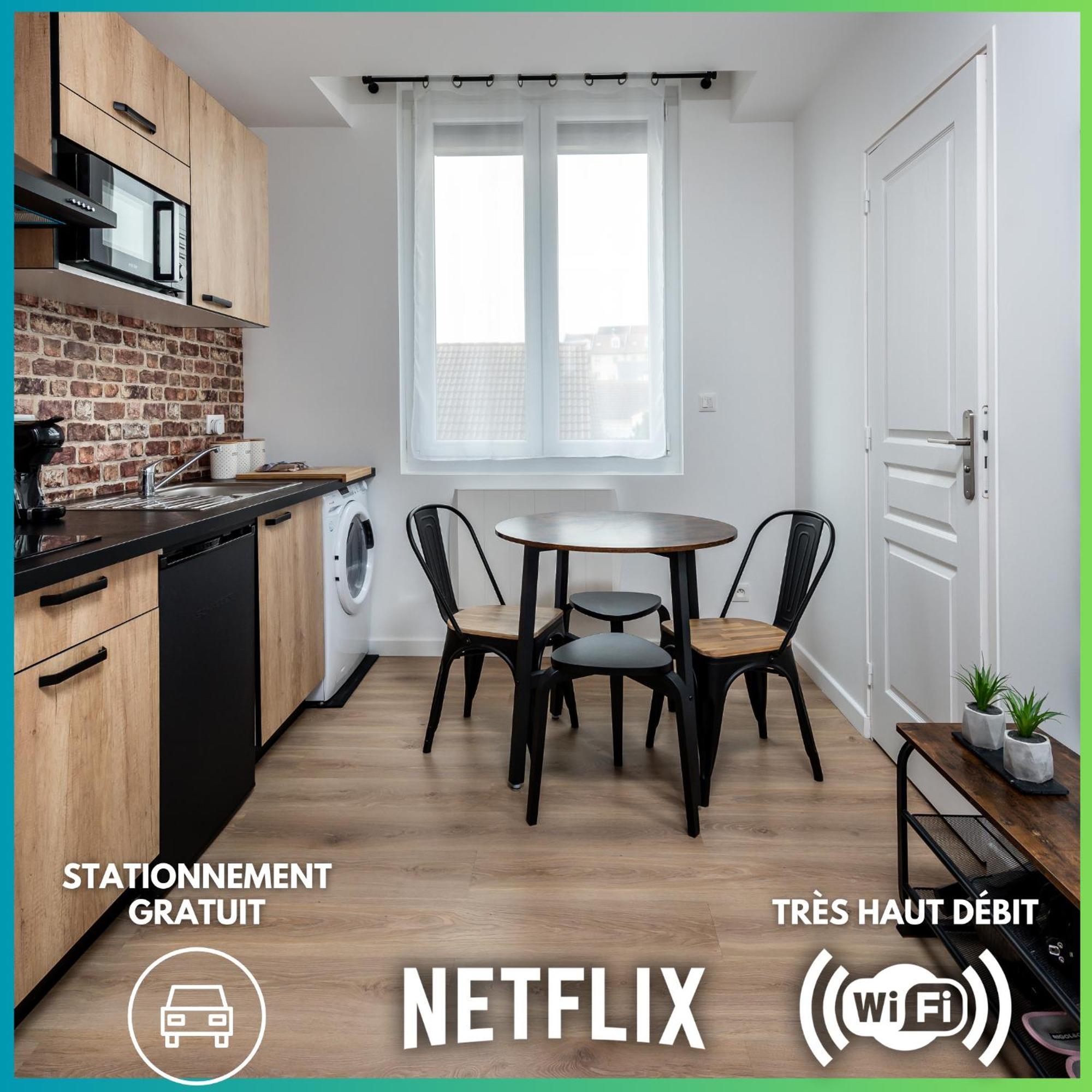 Location D'Appartements - Cosysejour - Calme Fibre Netflix Амиен Екстериор снимка